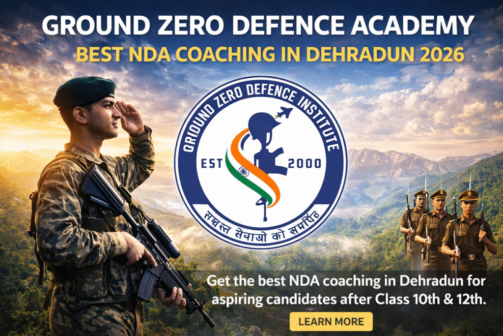 Best NDA Coaching in Dehradun 2026