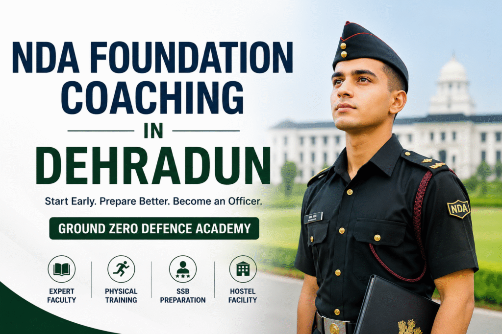NDA Foundation Coaching in Dehradun